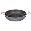 Induction deep frying pan with 2 handles BALLARINI Salina Granitium 24 cm 75002-811-0 Induction deep frying pan with 2 handles BALLARINI Salina Granitium 24 cm 75002-811-0