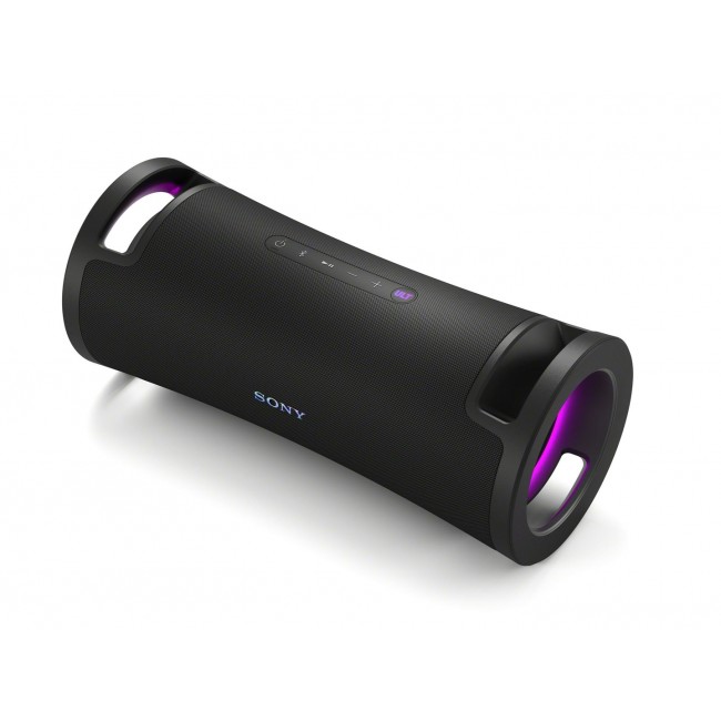 Sony ULT FIELD 7 - Wireless Bluetooth Portable Speaker with ULT POWER SOUND, Ultimate Deep BASS, X Balanced Speaker, 30 HR Battery, IP67, Waterproof, LED Lighting, Mic, Guitar Input - Black