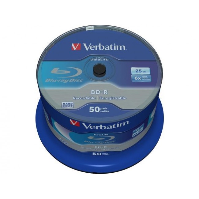 Verbatim Datalife 6x BD-R 25 GB 50 pc(s)