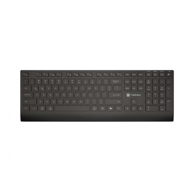 2-IN-1 SET NATEC STINGRAY 2 KEYBOARD+MOUSE US WIRELESS TILT WHEEL