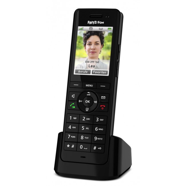 Fon FRITZ! X6 DECT telephone Caller ID Black