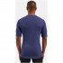 Bielizna termoaktywna z d ugim rękawem Odlo BL TOP crew neck s/s ACTIVE WARM niebieska M