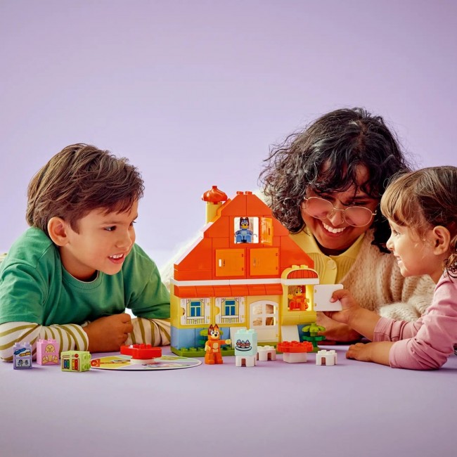 LEGO BLUEY 10459 Bluey's Family House with Memory Game
