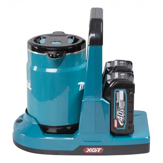 Makita KT001GZ electric kettle 0.8 L Black, Blue