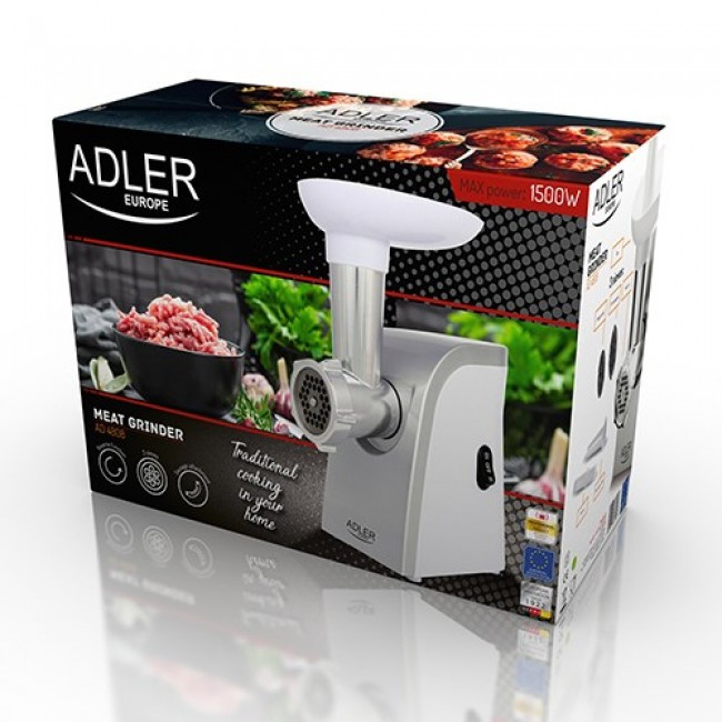 Adler AD 4808 mincer 350 W White Adler AD 4808 mincer 350 W White