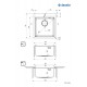 1-bowl steel sink 1-bowl steel sink