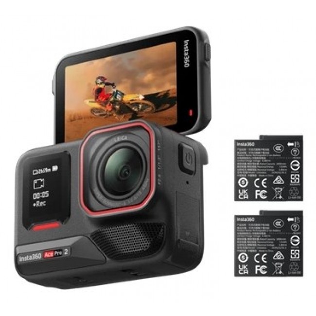 Insta360 Ace Pro 2 action sports camera 50 MP 8K Ultra HD 25.4 / 1.3 mm (1 / 1.3 Insta360 Ace Pro 2 action sports camera 50 MP 8K Ultra HD 25.4 / 1.3 mm (1 / 1.3