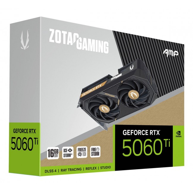 Zotac GAMING GeForce RTX 5060 Ti AMP NVIDIA 16 GB GDDR7