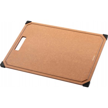 Kitchen board wood fiber 42x30 cm, Brown