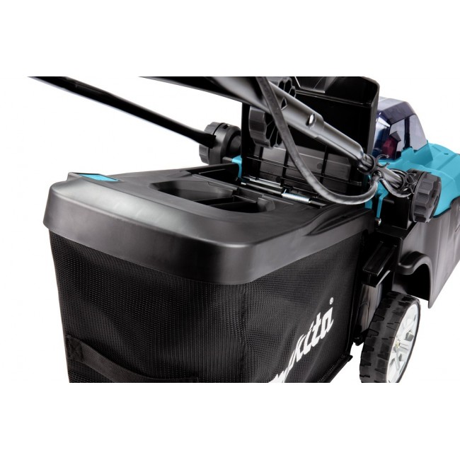 Makita DLM382CM2 lawn mower Walk behind lawn mower Battery Black, Blue Makita DLM382CM2 lawn mower Walk behind lawn mower Battery Black, Blue