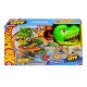 Hot Wheels City T-Rex Blaze Battle Playset & 1:64 Scale Die-Cast Car, Dinosaur Nemesis Hot Wheels City T-Rex Blaze Battle Playset & 1:64 Scale Die-Cast Car, Dinosaur Nemesis