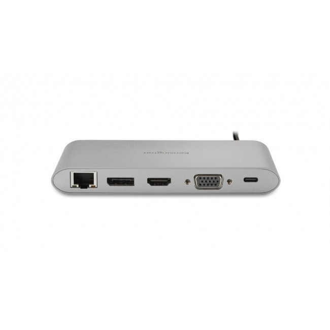 Kensington UH1440P USB-C 5Gbps Dual Video Driverless Mobile Dock 85W Pass-Through Power DP/HDMI/VGA