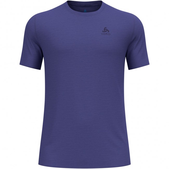 Odlo BL TOP crew neck l/s MERINO 160 short-sleeved thermal underwear, size L, blue Odlo BL TOP crew neck l/s MERINO 160 short-sleeved thermal underwear, size L, blue