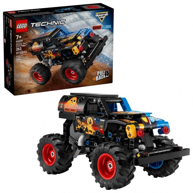 LEGO TECHNIC 42219 Monster Jam Grave Digger Fire and Ice LEGO TECHNIC 42219 Monster Jam Grave Digger Fire and Ice