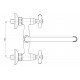 Wall-mounted washbasin mixer Wall-mounted washbasin mixer