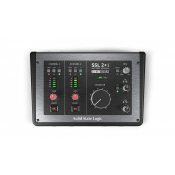 Solid State Logic SSL2+ MKII - Interfaz de audio USB-C 2x2