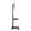 Gembird TVS-75S-02 TV floor stand with caster wheels, 37