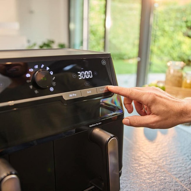 Braun TwinCook 5 Double 10 L Stand-alone 2800 W Hot air fryer Black Braun TwinCook 5 Double 10 L Stand-alone 2800 W Hot air fryer Black