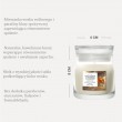 Scented candle YANKEE CANDLE AMBER & SANDALWOOD 110 g Small