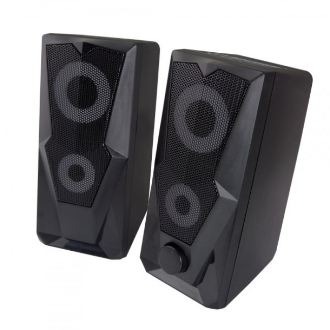 Esperanza EGS103 Speakers 2.0 LED Black 6W