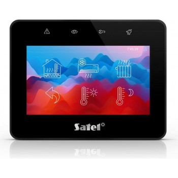 SATEL KEYPAD, TOUCH, GRAPHIC, 4.3 INCH INT-TSG2-B