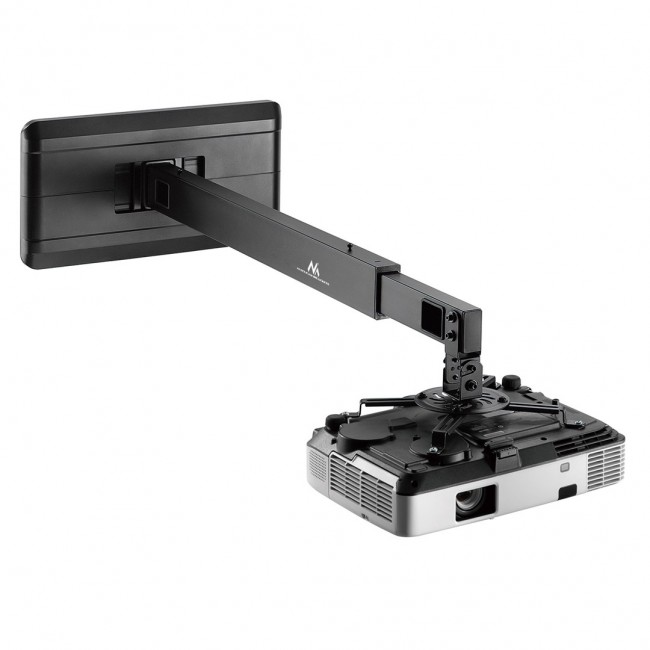 Maclean short throw projector wall mount, max 15kg, MC-945