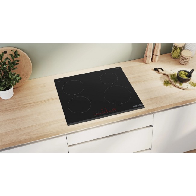 Bosch Serie 6 PIE631HB1E hob Black Built-in 60 cm Zone induction hob 4 zone(s) Bosch Serie 6 PIE631HB1E hob Black Built-in 60 cm Zone induction hob 4 zone(s)