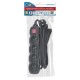 Esperanza ELK213K power extension 3 m 4 AC outlet(s) Indoor Black Esperanza ELK213K power extension 3 m 4 AC outlet(s) Indoor Black