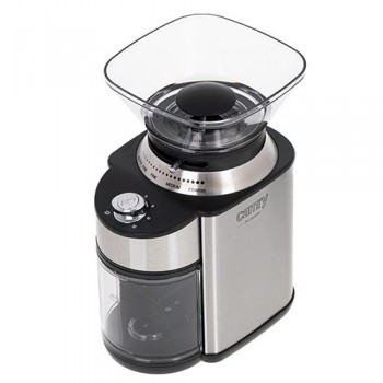 Camry Premium CR 4443 coffee grinder 200 W Black, Stainless steel
