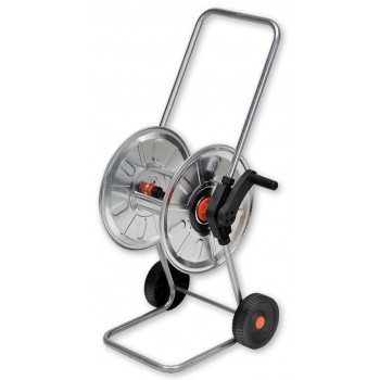 BRADAS REEL FOR REFLUX HOSE, ON WHEELS ZINCATO 50mb 1/2