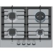 Bosch Serie 6 PCH6A5I90 hob Stainless steel Built-in 60 cm Gas 4 zone(s)
