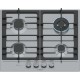 Bosch Serie 6 PCH6A5I90 hob Stainless steel Built-in 60 cm Gas 4 zone(s) Bosch Serie 6 PCH6A5I90 hob Stainless steel Built-in 60 cm Gas 4 zone(s)