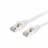 Equip Cat.6A S/FTP Patch Cable, 20m, White
