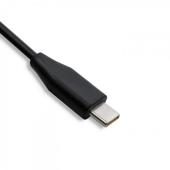 Qoltec 52386 GaN POWER PRO charger | 1xUSB-C | 65W | 5-20V | 3-3.25A | Black Qoltec 52386 GaN POWER PRO charger | 1xUSB-C | 65W | 5-20V | 3-3.25A | Black