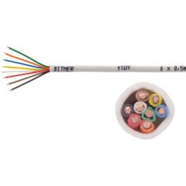 ALARM CABLE BITNER YTDY 8X0.5 - 100M ALARM CABLE BITNER YTDY 8X0.5 - 100M