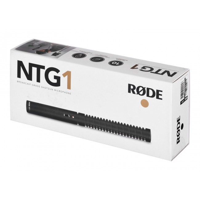 R DE NTG1 microphone Black Digital camcorder microphone R DE NTG1 microphone Black Digital camcorder microphone