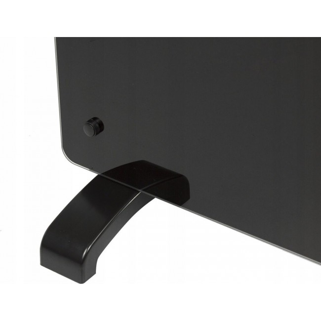 Carruzzo Q20F1 Glass panel heater black