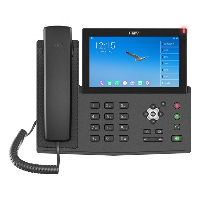 Fanvil X7A IP phone Black 20 lines LCD Wi-Fi Fanvil X7A IP phone Black 20 lines LCD Wi-Fi