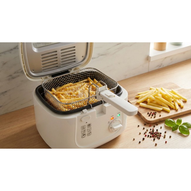 Esperanza EKG012 Deep Fryer 2.5L, White