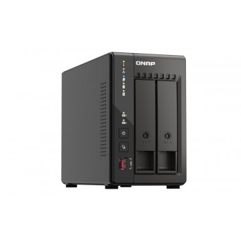 QNAP TS-253E NAS Tower Intel Celeron J6412 8 GB 0 TB QNAP QTS Black
