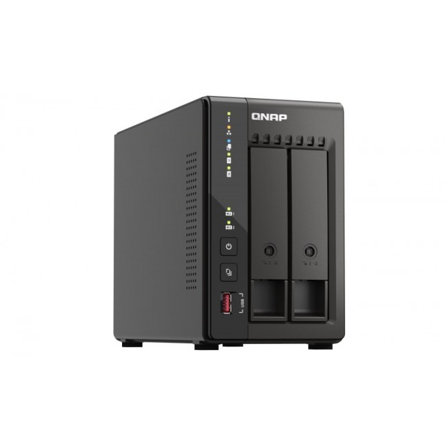 QNAP TS-253E NAS Tower Intel Celeron J6412 8 GB 0 TB QNAP QTS Black