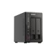 QNAP TS-253E NAS Tower Intel Celeron J6412 8 GB 0 TB QNAP QTS Black