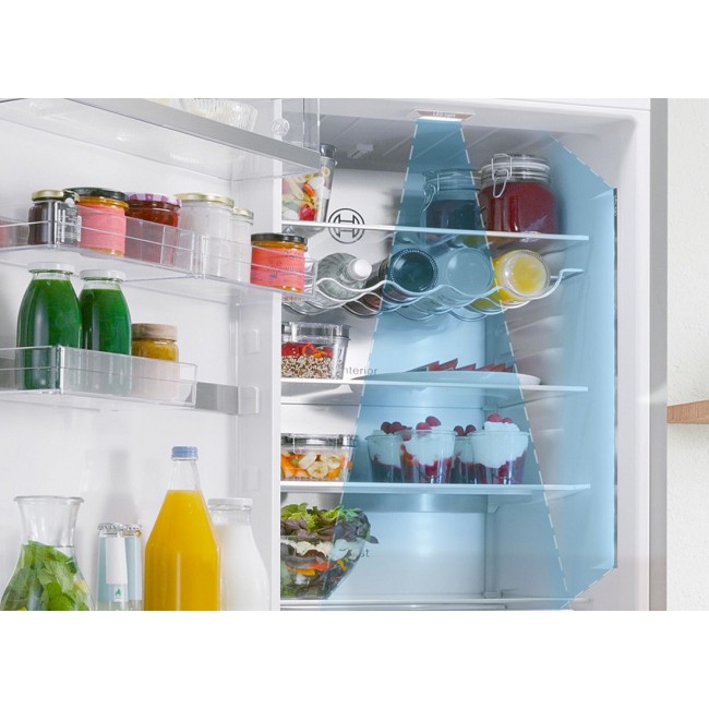 Bosch Serie 6 KGN49LBCF fridge-freezer Freestanding 440 L C Black