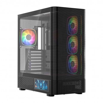 MODECOM Volcano Volcano AQ400 ARGB Midi Black
