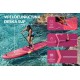 SKATINGER Prana Meteor Red SUP Board 350x89x15 cm