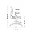 Junior 3.1 Grey swivel chair Junior 3.1 Grey swivel chair