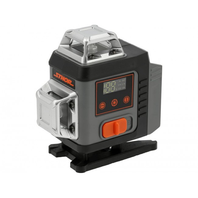 STHOR LASER ZIELONY 16 LINIOWY 4D Z AKCESORIAM