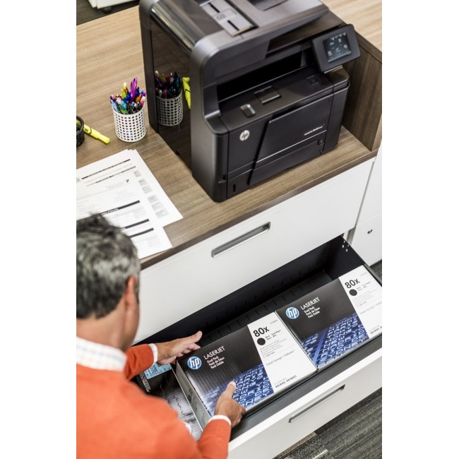 HP 80X High Yield Black Original LaserJet Toner Cartridge