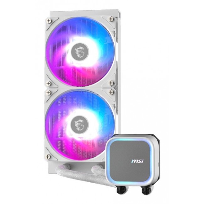MSI MAG Coreliquid A13 240 WHITE Motherboard, Processor All-in-one liquid cooler 12 cm 1 pc(s)