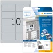 HERMA Rating plate labels A4 96x50.8 mm silver extra strong adhesion film matt 250 pcs. HERMA Rating plate labels A4 96x50.8 mm silver extra strong adhesion film matt 250 pcs.